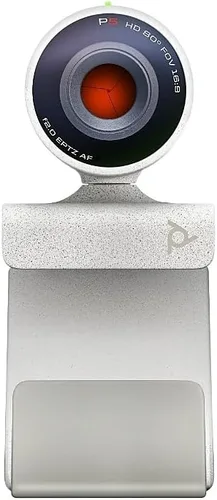 Vista 5 de Cámara Web Profesional Poly Studio P5 (Plantronics) - Cámara para portátil HD 1080p para videoconferencia y aprendizaje a distancia - Montura