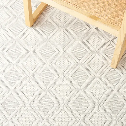 Vista 8 de SAFAVIEH Natura Collection Alfombra de pasillo, 2 pies 3 pulgadas x 9 pies, marfil, lana hecha a mano, ideal para zonas de alto tráfico en sala