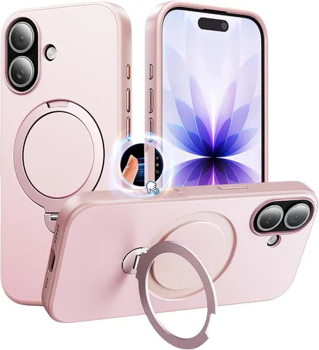 Vista 46 de Funda para iPhone 11, funda magnética con función atril [protección de grado militar] y [compatible con MagSafe], funda protectora delgada
