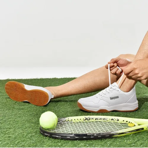 Vista 6 de Tenis de pickleball para hombres y mujeres, tenis deportivos de cancha con amortiguación superior y soporte de arco, perfectos para entrenamiento