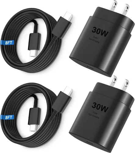 Vista 12 de Cargador de carga rápida para iPhone 18, 17, 16, 15, cargador USB C de 30 W Blanco-30W