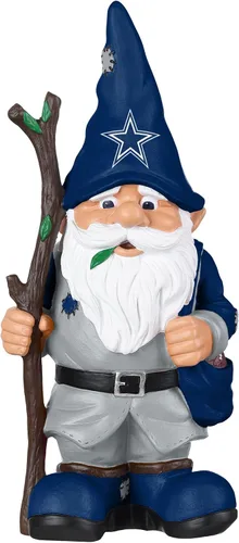 Vista 11 de FOCO NFL Team Logo Holding Stick Garden Statue Outdoor Gnome