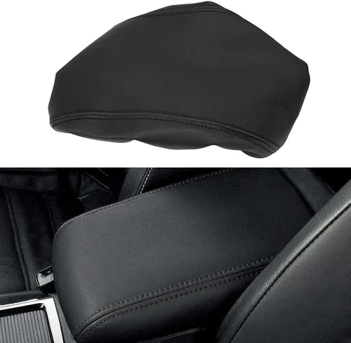 Vista 7 de Auprite Funda de Consola Central para Mazda CX5 2018-2025, Almohadilla de Funda de Consola Central Auto de Cuero Protector de Funda de Caja