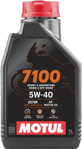 Vista 14 de Aceite Motul 7100 10W30 4T 1 Litro Talla Única
