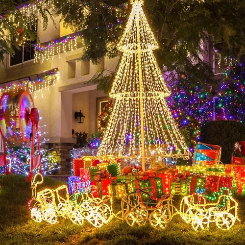 Vista 7 de Bombillas de repuesto C9 transparentes incandescentes paquete de 25 bombillas de repuesto para luces de Navidad C9, base intermedia E17, 7 vatios