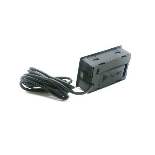 Vista 7 de Termómetro digital para refrigerador, pantalla LCD, termostato para horno, congelador, higrómetro electrónico de temperatura con sonda