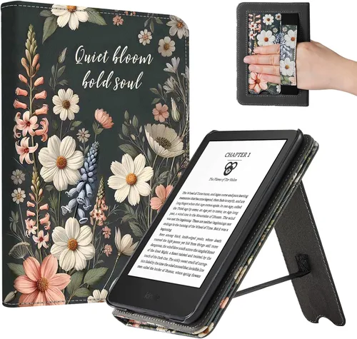 Vista 20 de CoBak Funda para todos los nuevos E-Reader de 6 pulgadas 2024 y 2022 (11 generación), funda inteligente de piel sintética, apagado y encendido