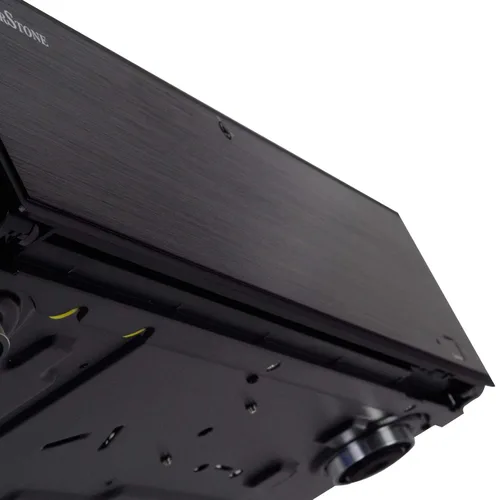 Vista 9 de Silverstone Tecnología Milo ML04 Tipo-C Puerta delantera de aluminio/cuerpo de acero Micro ATX Media Center/HTPC Caso, SST-ML04B-C