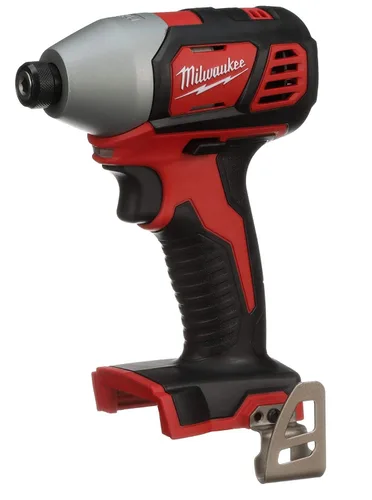 Vista 3 de Milwaukee Atornillador de impacto hexagonal de 1/4 pulgadas, herramienta esencial M18 18V (2656 – 20)