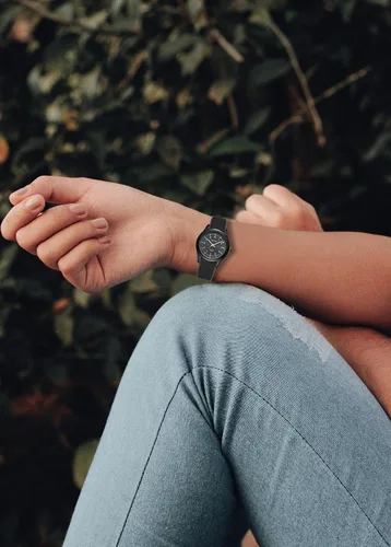Vista 6 de Reloj de enfermera impermeable para mujer, reloj analógico de enfermería con segunda mano, esfera de fácil lectura