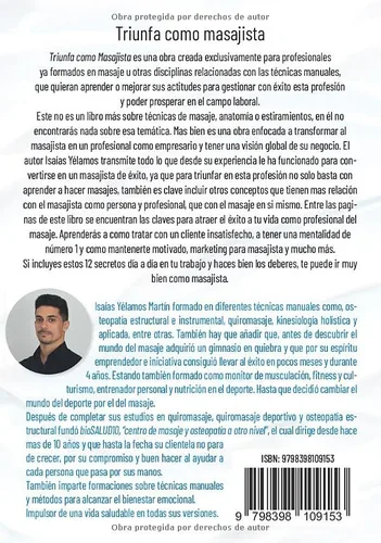 Vista 2 de Triunfa como masajista Los 12 secretos para transformarte en un masajista de éxito (Spanish Edition)