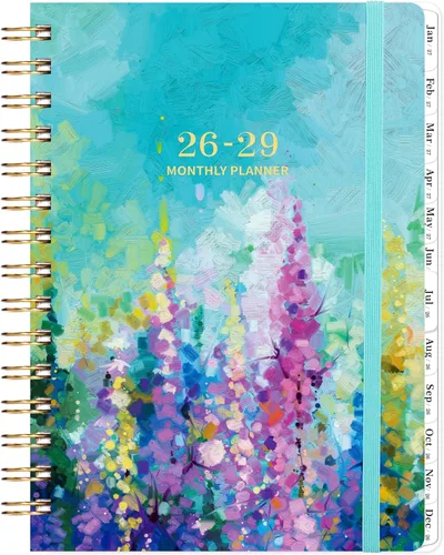 Vista 10 de Planificador/Calendario Mensual 2026-2028 - Planificador Mensual de 3 Años 2026-2028, Ene. 2026 - Dic. 2028, 6.3" x 8.4", planificador mensual