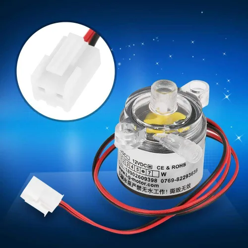 Vista 3 de 12V sin escobillas, DC 12V mini sin escobillas 2L/min grado alimenticio sumergible sin escobillas