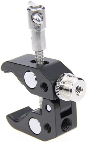 Vista 4 de CAMVATE Abrazadera cangrejo con rosca 5/8"-27 para micrófonos - 1190