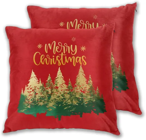 Vista 36 de Juego de 2 fundas de almohada cuadradas de Acción de Gracias, hojas de arce otoñales, fundas protectoras para sofá con cremallera oculta, 16 x 16