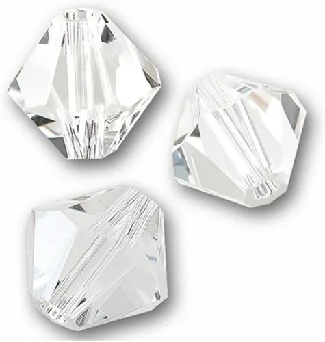 Vista 21 de Adabele - 200 cuentas de cristal bicono sueltas y facetadas pequeñas de 0.16 pulgadas, color ámbar, compatibles con cristales de Swarovski 5301/5328