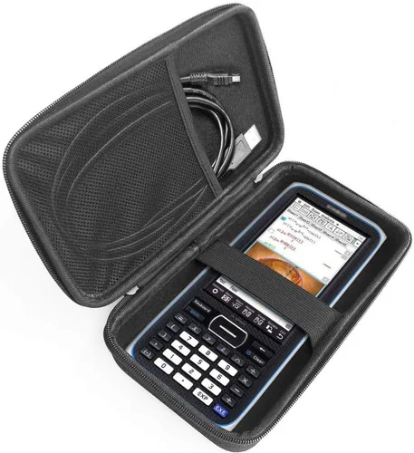Vista 4 de Estuche rígido compatible con calculadora gráfica Casio FX-CP400-L