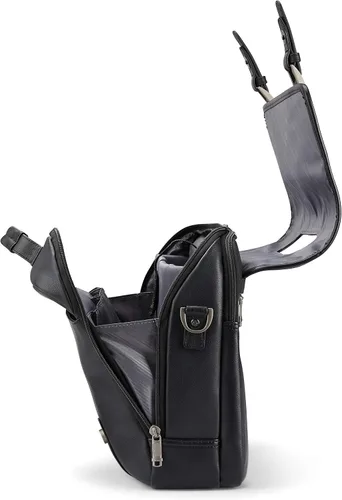 Vista 5 de Samsonite Flapover de cuero clásico Solapa clásica de cuero