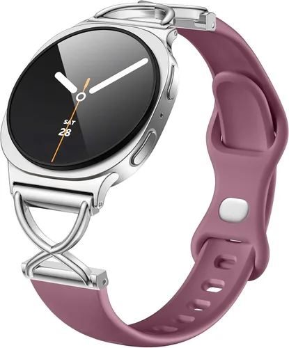 Vista 15 de Getino Correa delgada para Samsung Galaxy Watch 9, Watch 8 y 8 Classic para 1-Starlight