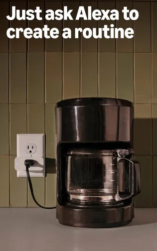 Vista 6 de Amazon Smart Plug, Compatible con Alexa, Configuración fácil y un sinfín de posibilidades