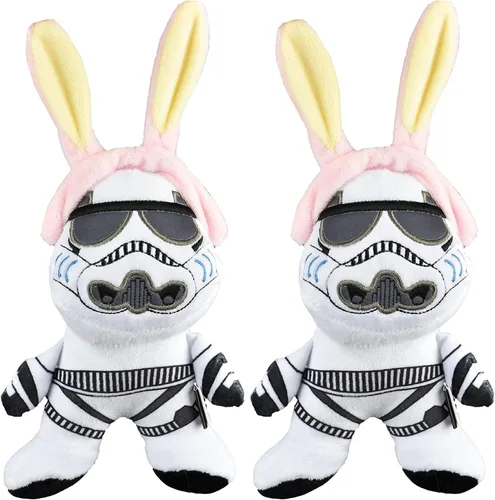 Vista 10 de STAR WARS FF19495 - Juguete chirriante para mascotas, peluche de Chewbacca Rebel y huevo de Pascua de 6 pulgadas, juguete relleno de Chewbacca