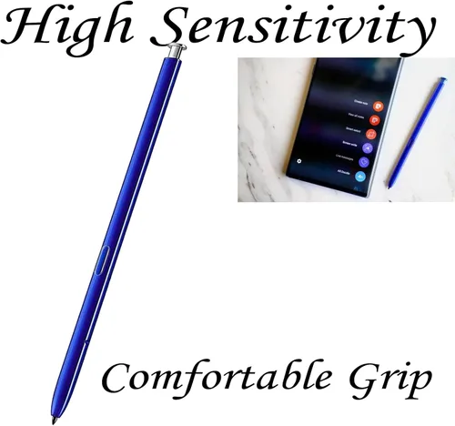 Vista 5 de Galaxy Note 10 Plus Pen plateado para Samsung Galaxy Note 10 5G pantalla táctil lápiz óptico repuesto para Samsung Note 10, Note 10 Plus, Note 10