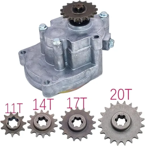 Vista 3 de T8F 11 14 17 20 dientes tambor de embrague caja de engranajes piñón 33cc 43cc 49cc Ty Rod II Go Kart Mini Moto Dirt Bike Scooter Xtreme
