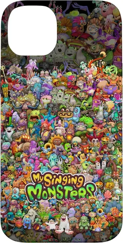 Vista 15 de My Singing Monsters - Funda de teléfono Monster Medley para iPhone 17