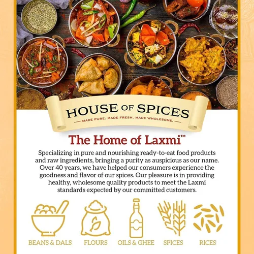 Vista 2 de Laxmi - Frijoles de riñón rojo oscuro, hechos puros, hechos frescos, tradición de calidad, producto de Estados Unidos, 4 libras (frijoles oscuros)