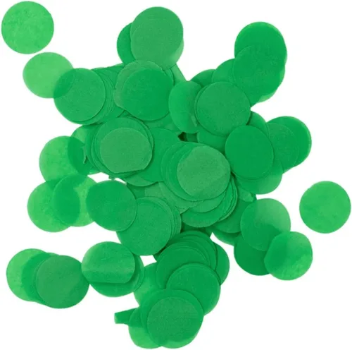Vista 8 de Ultimate Confetti, Círculos de confeti biodegradables azul bebé, resistentes al fuego y caída lenta, confeti de papel de seda redondo para uso