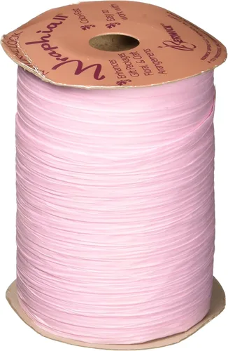 Vista 21 de Berwick Offray - Cinta de rafia rosa intenso mate, 1/4 pulgadas de ancho, 100 yardas, 0.276 in