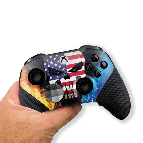 Vista 2 de DreamController American Warriior X-box Elite Controller Series 2 Limited Edition Custom Elite Series 2 Controller for X-box OneSeries XS. with