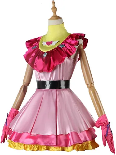 Vista 3 de Tomioka Ai Hoshino - Disfraz de anime OShiNoKo Cosplay uniforme para niña lindo traje Lolita vestido