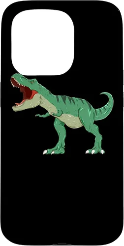 Vista 13 de Carcasa para iPhone X/XS con diseño de dinosaurio T-Rex.
