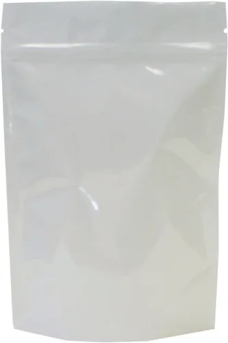Vista 2 de AwePackage Bolsa de papel de aluminio transparente resellable a prueba de olores, cremallera hermética (50, 5.9 x 9 (onzas))