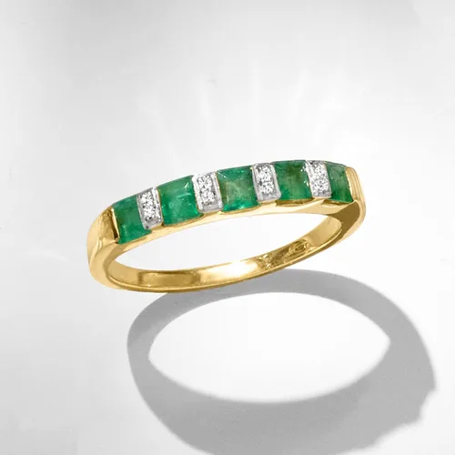 Vista 4 de Ross-Simons Precious Gemstone Ring in 18kt Gold Over Sterling