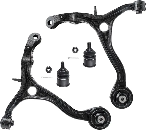 Vista 33 de Detroit Axle - Kit de brazos de control delantero para Acura 2004-2008 TSX 2003-2007 Honda Accord, 2 ensamblajes de brazos de control inferiores 2