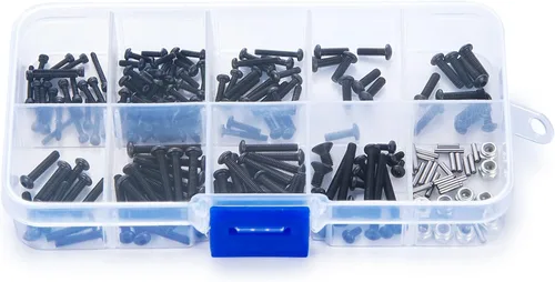 Vista 3 de Kit de tornillos RC Juego de herramientas de reparación RC para hardware para 1/18 TRX4M RC Crawler Car