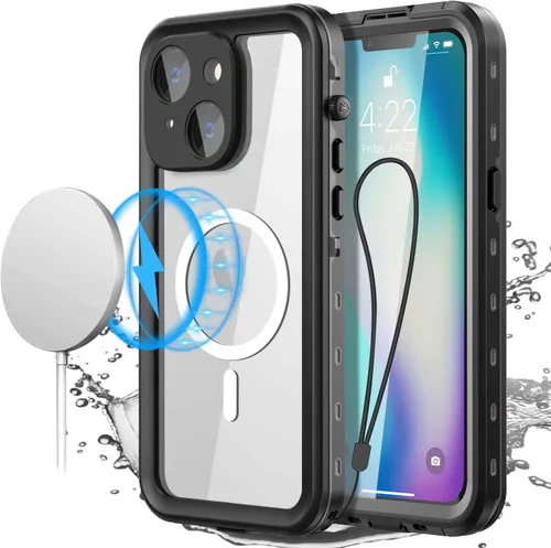 Vista 13 de AICase Funda impermeable para iPhone 17e, transparente, a prueba de agua, a prueba de golpes, a prueba de polvo, a prueba de nieve, cuerpo completo