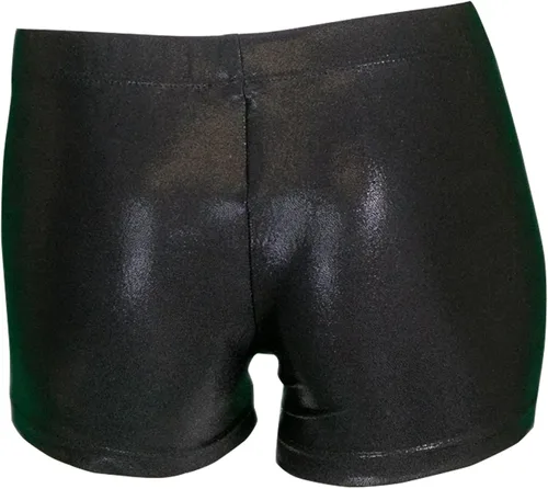 Vista 2 de LUOUSE Pantalones cortos de gimnasia para niñas pequeñas pantalones cortos de baile atléticos para niños de 4 a 13 años talla S a L