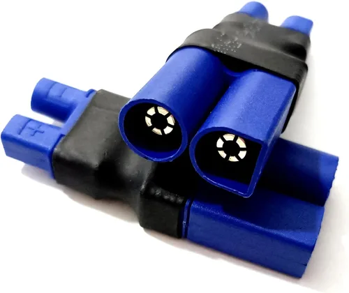 Vista 3 de 2 unids EC3 macho a EC5 hembra adaptador de conector y 2 unids EC3 hembra a EC5 macho adaptador de conector para modelos RC