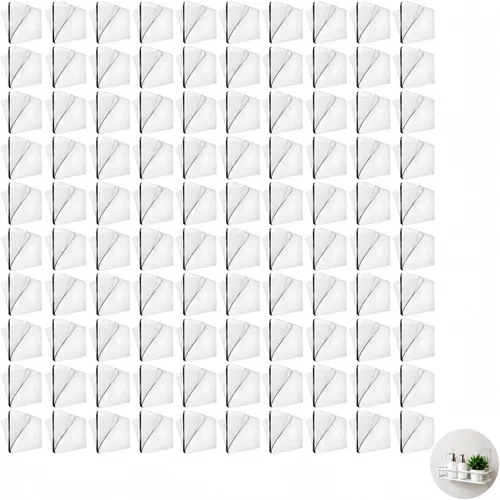 Vista 9 de 10 almohadillas adhesivas de repuesto para organizador de ducha 60*60-10Pcs-Stong