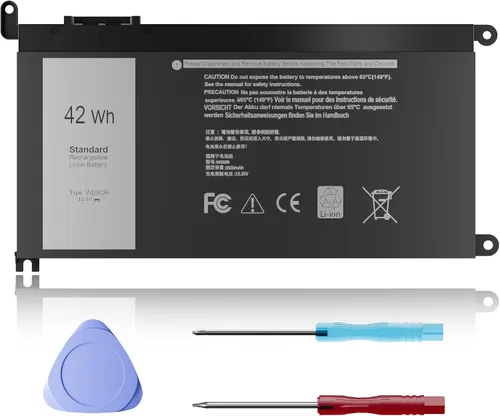 Vista 9 de Batería YRDD6 1VX1H de 42 Wh para Dell Inspiron 3493 3501 3582 3583 3584 3593 3793 5480 5481 5482 5485 5491 5493 5585 5590 5590 55 591 5 593 5594