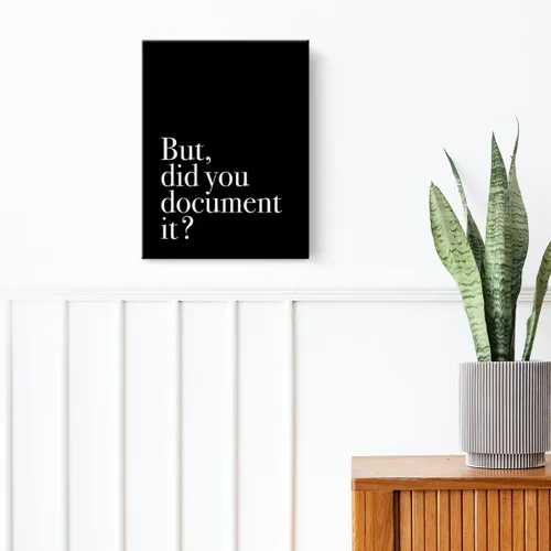 Vista 6 de Lienzo decorativo para pared: pinturas enmarcadas para oficina y sala de estar, regalos de agradecimiento a los empleados, humor y temas divertidos