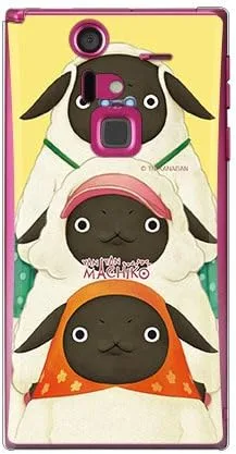 Vista 189 de Yanan Machiko Series Machiko Family Pink (Clear) / for iPhone SE/5s/docomo