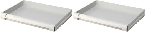 Vista 9 de SentrySafe - Cajón de bloqueo de plástico blanco para cajas fuertes ignífugas e impermeables SFW205, accesorio de estante multiposicional para cajas