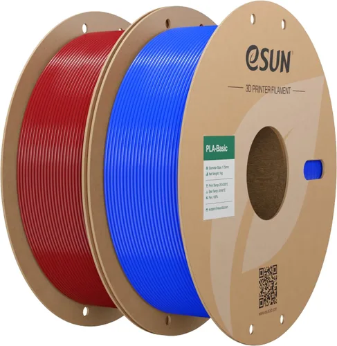 Vista 37 de eSUN Filamento PLA Basic de 0.07 in, naranja, carrete de 2.2 libras 1.anaranjado