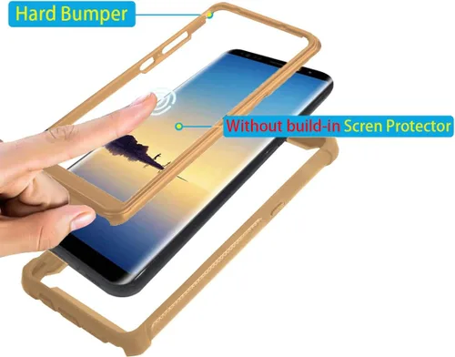 Vista 3 de Asuwish Funda de teléfono para Samsung Galaxy Note 10 Lite, resistente a prueba de golpes, a prueba de caídas, cuerpo completo, híbrido, de doble