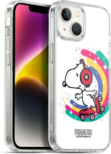 Vista 204 de Head Case Designs Funda de gel con licencia oficial de Peanuts Beach Surf Snoopy Boardwalk Airbrush [protección de grado militar] compatible