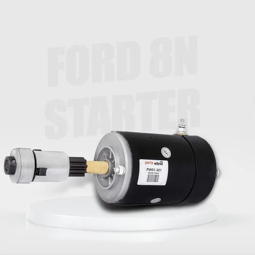 Vista 7 de Motor de arranque de 12V para tractores Ford 8N, 9N, 2N - Años modelo 1939-1952 - 3109, 8N1100R, 8N11001, 1831810, 8N-11001R, 9N11001, 9N11002